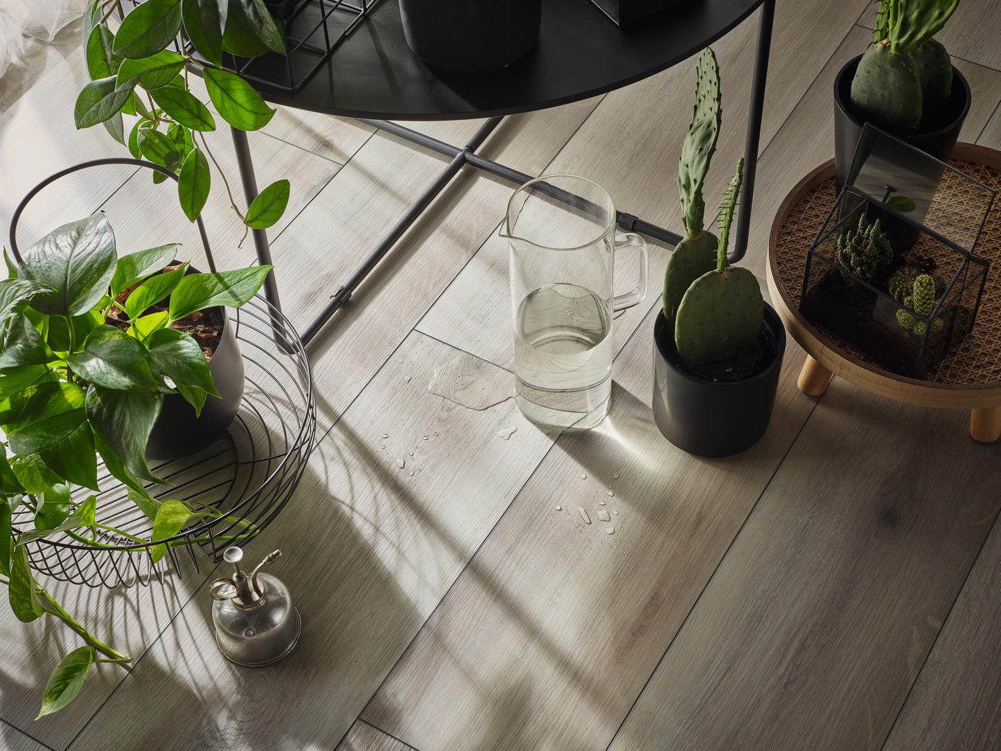 Rigio Rigid Core Vinyl Flooring Oak Demes (8 Pack)