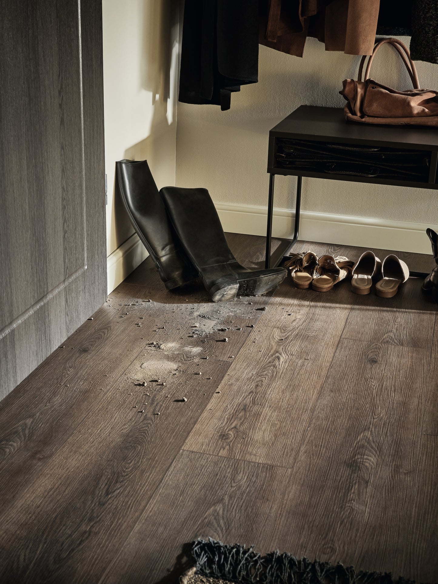 Rigio Rigid Core Vinyl Flooring Oak Lunar (8 Pack)