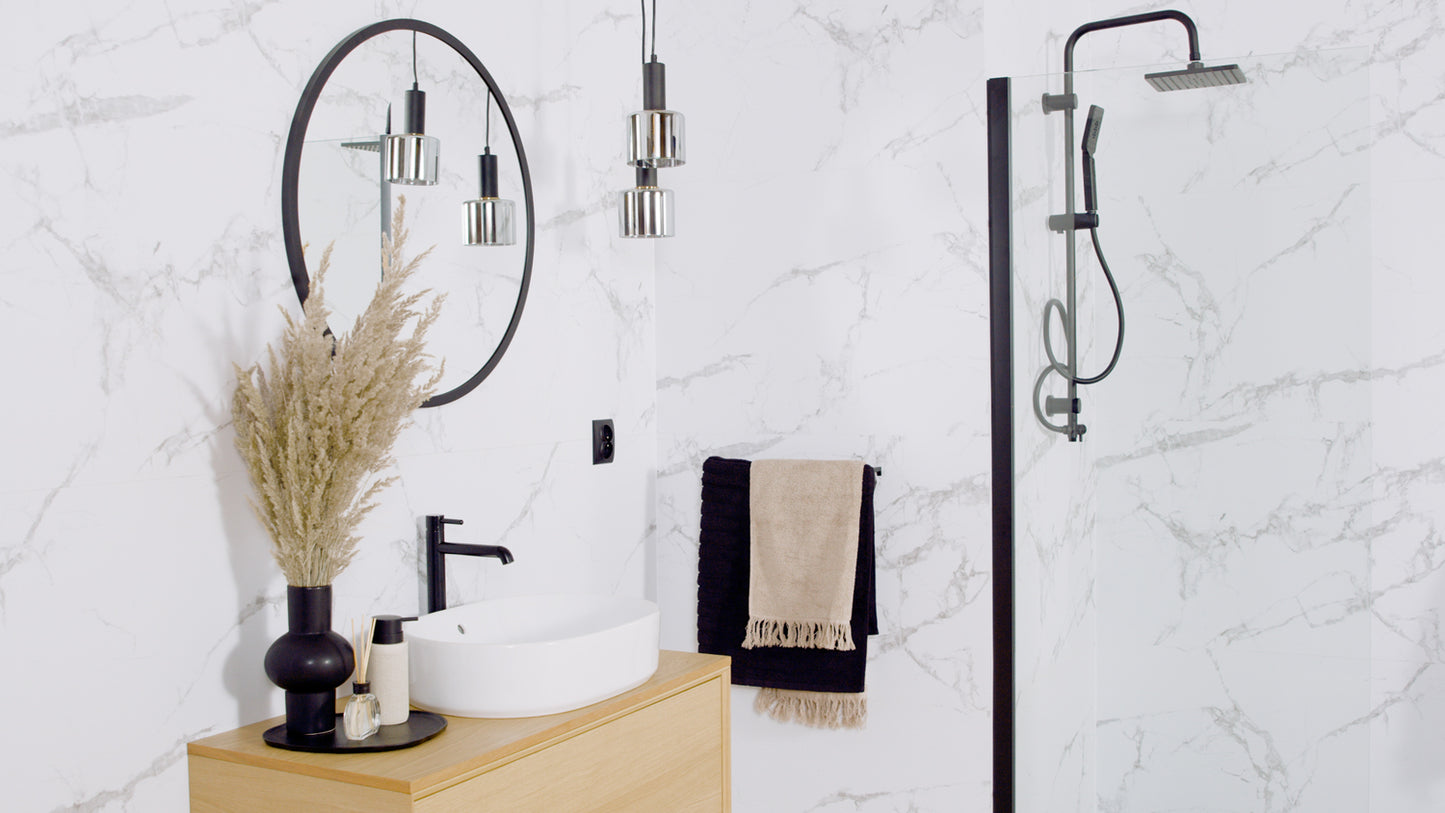 Vilo SPC Wall Panel Calacatta Snow - Sample