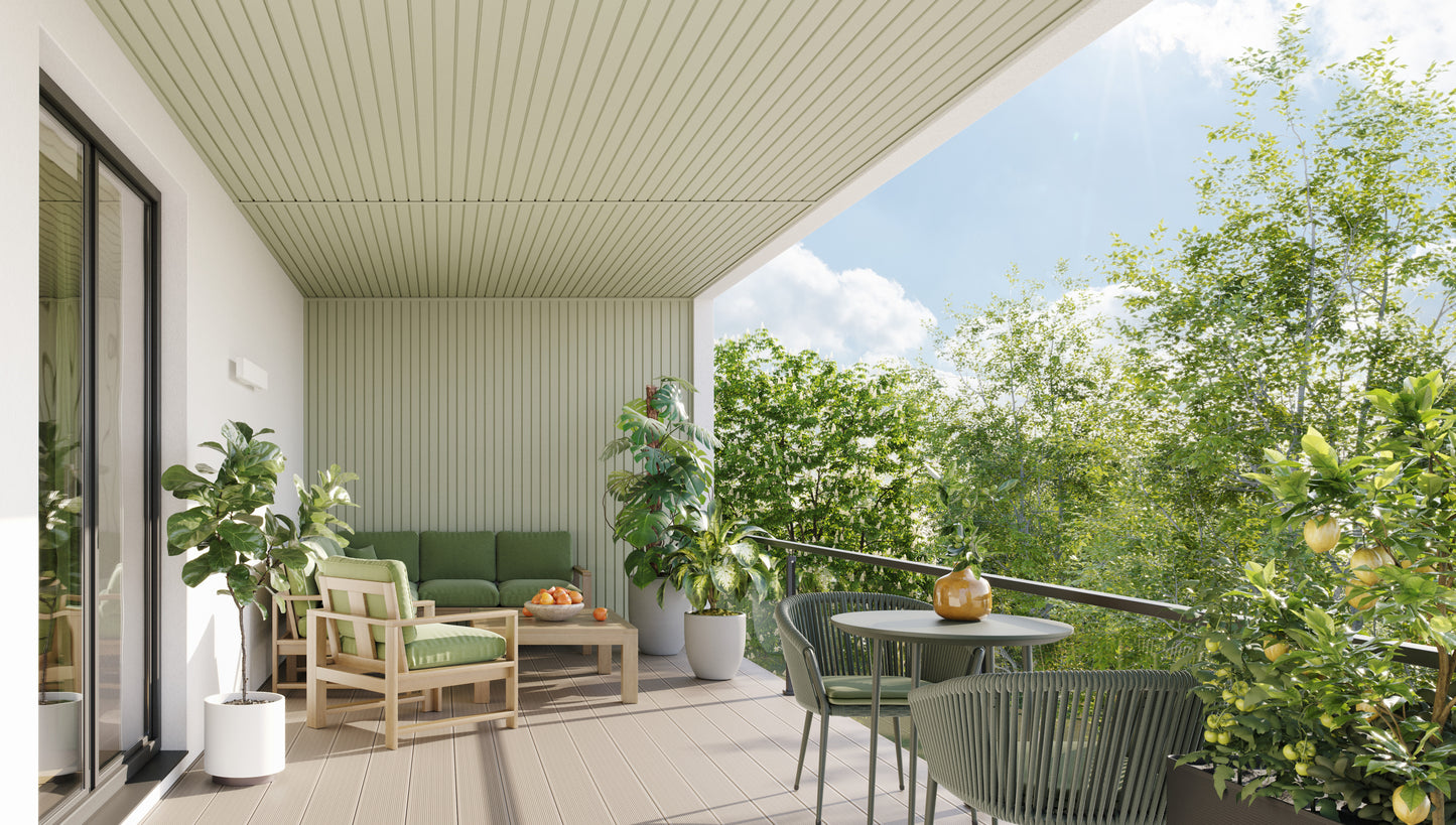 Vilo Fronto Mono Light Olive Cladding Panel