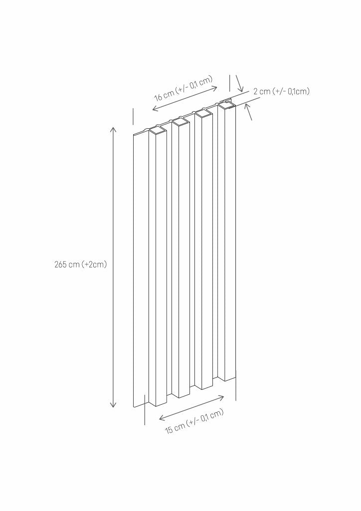 MPC M Slat Panel Brushed Steel