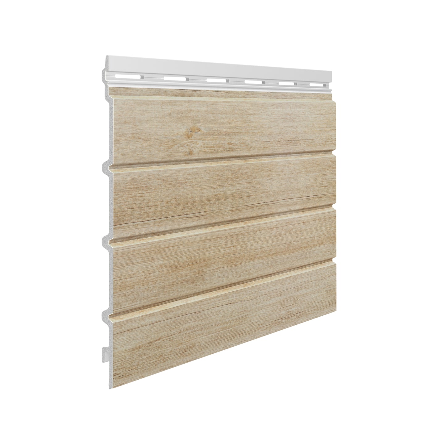 Wood Effect Malt Oak Fourfold Panel (3m) - Sample