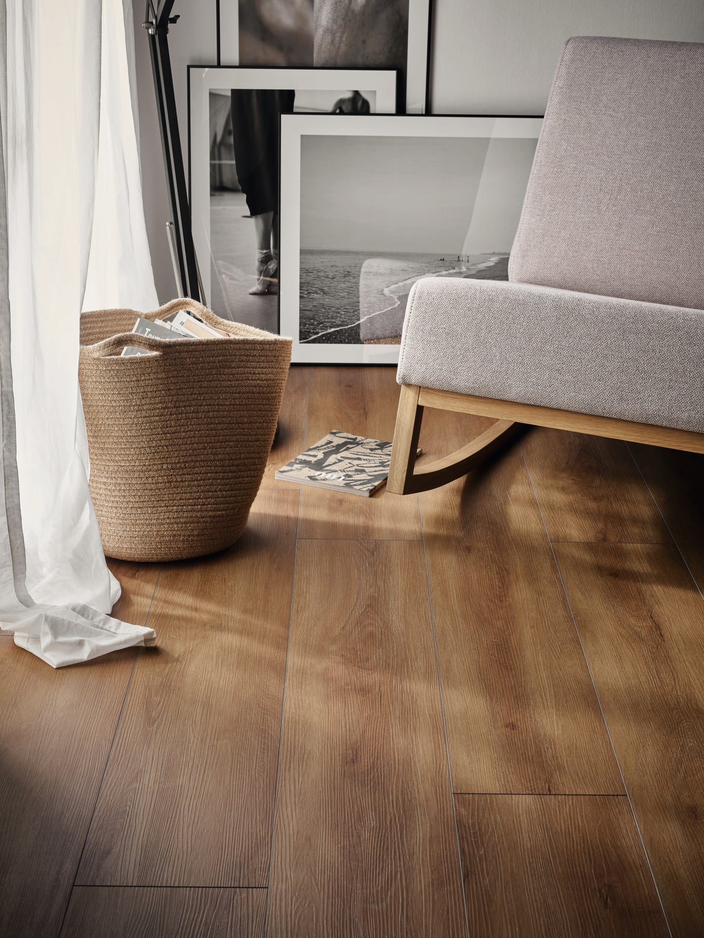 Rigio Rigid Core Vinyl Flooring Oak Priar (8 Pack)
