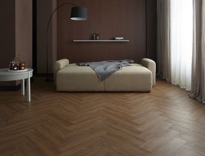 Rega Herringbone Vinyl Flooring Nevada Oak (16 Pack)