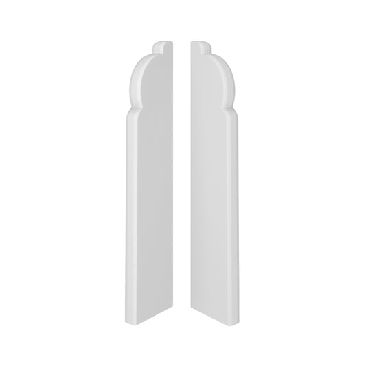 Vox Espumo Skirting Board Cover Caps ESP301 White
