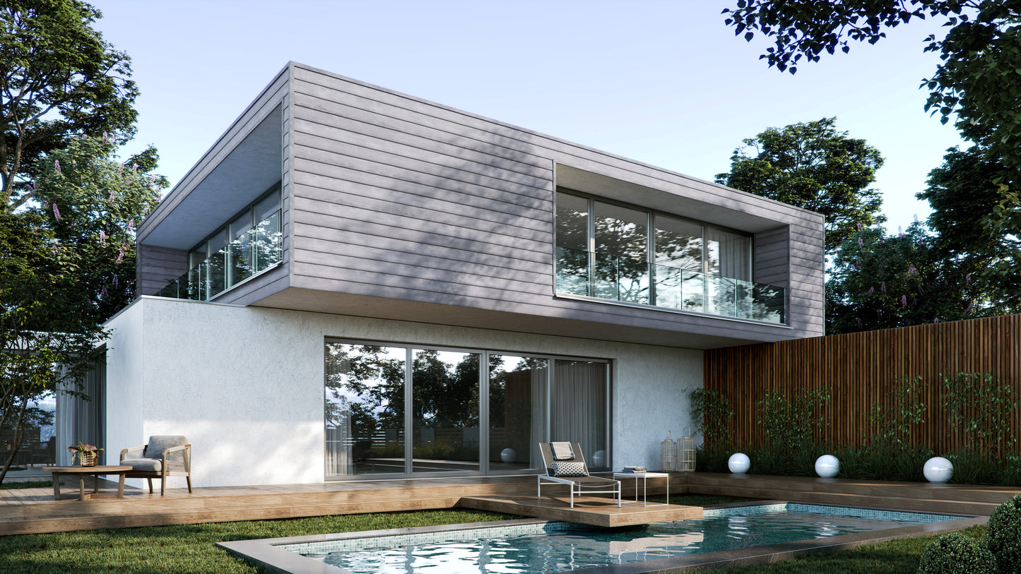 Wood Effect Concrete Oak Single Panel (3m)