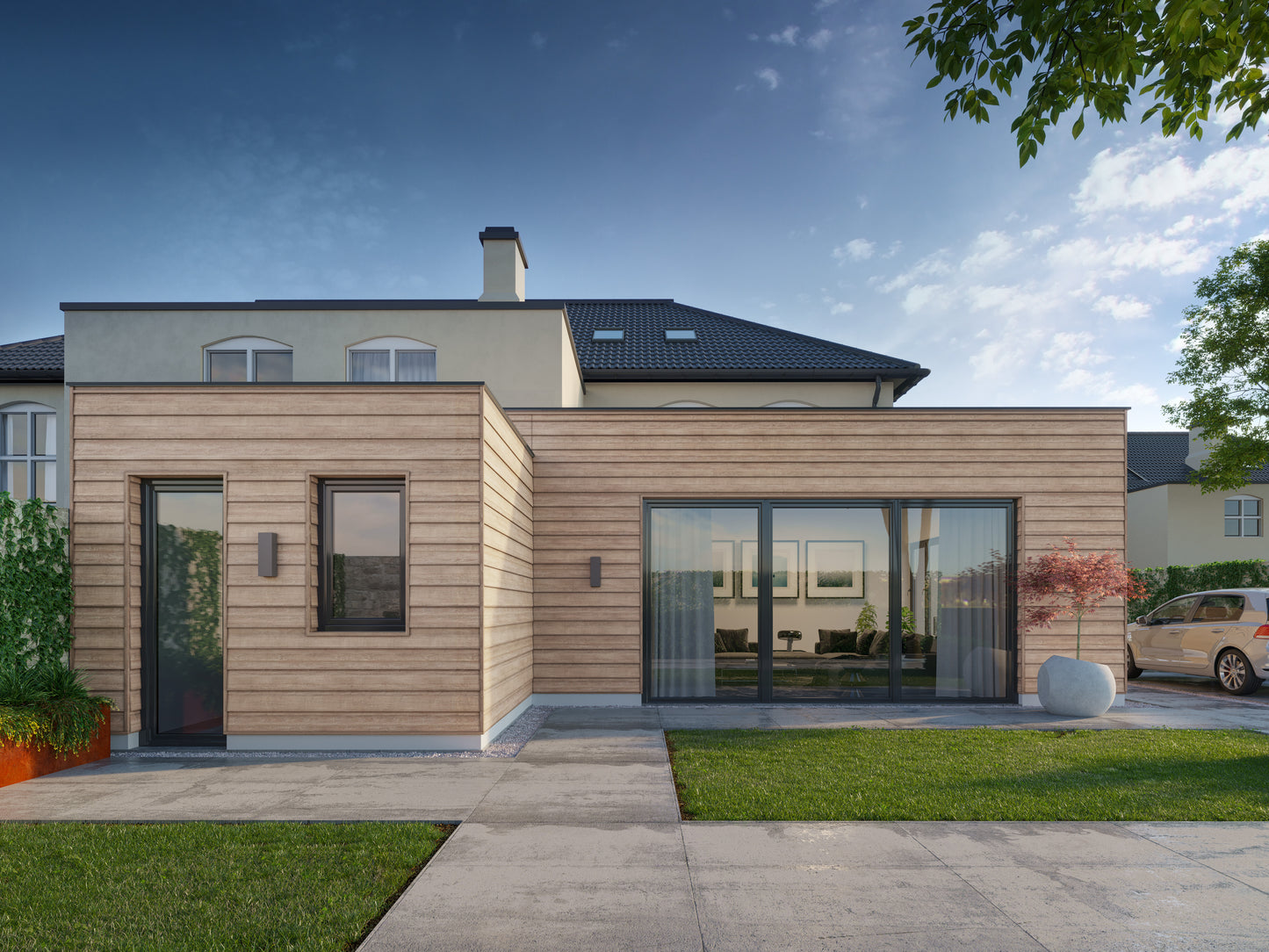 Wood Effect Malt Oak Single Panel (3m)