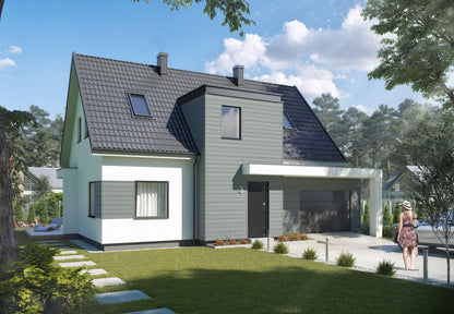 VOX Modern Wood Quartz Grey Double Panel (3m)