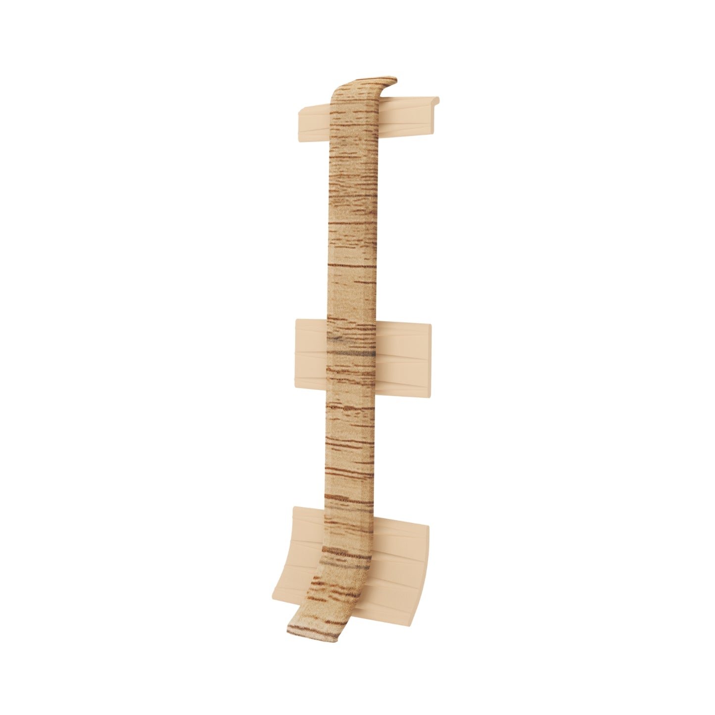Connector piece for the Linela skirting board in oak hamilton
