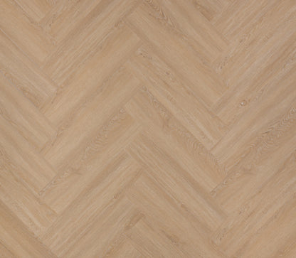 Rega Herringbone Vinyl Flooring Kansas Oak (16 Pack)