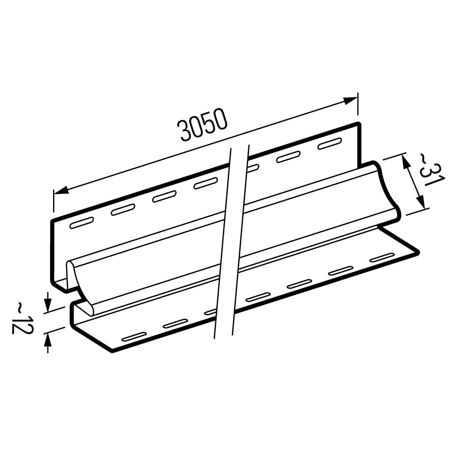 Vilo Fronto Internal Corner Trim
