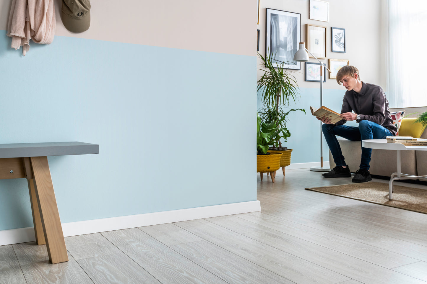 VOX Espumo Skirting Board ESP101 White