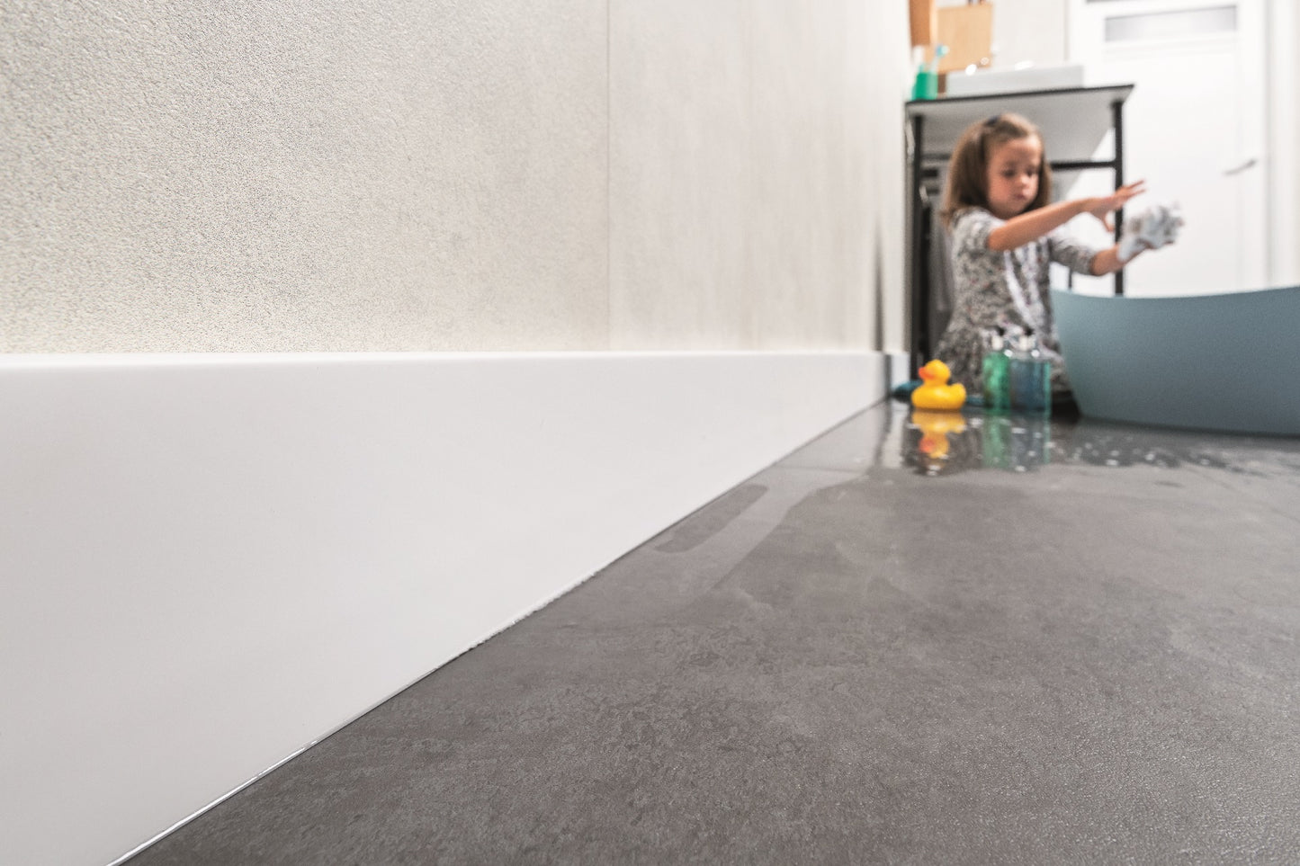 VOX Espumo Skirting Board ESP401 White