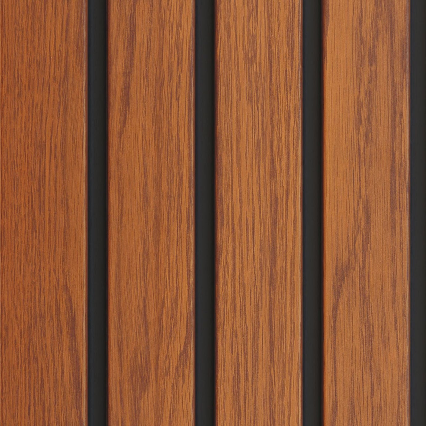 Vilo Fronto V-Black Golden Oak Cladding Panel