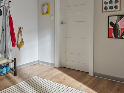 Vilo Linela Skirting Board Silver 411