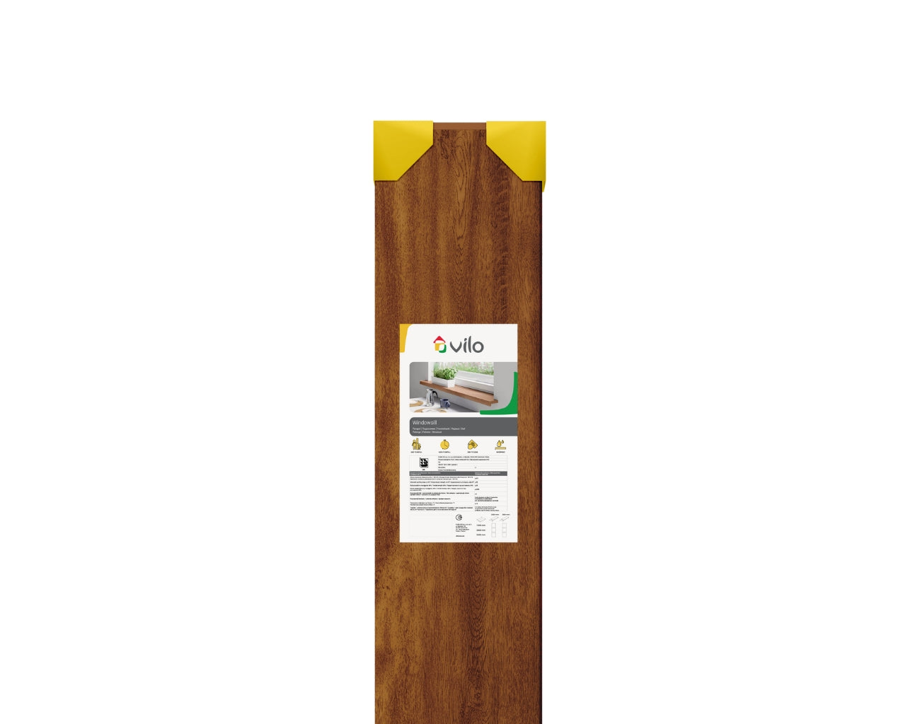 Vilo Golden Oak Chamber Windowsill 25cm