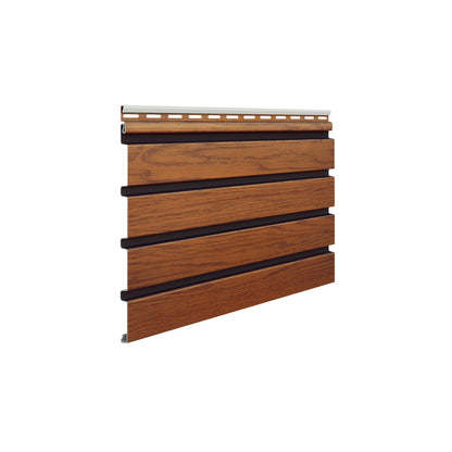 Vilo Fronto V-Black Golden Oak Cladding Panel