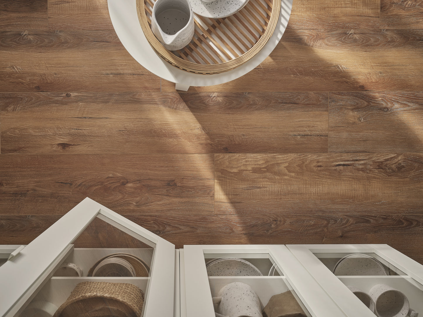 Rigio Rigid Core Vinyl Flooring Oak Kotto (8 Pack)